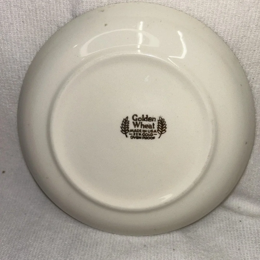 Homer Laughlin vintage golden